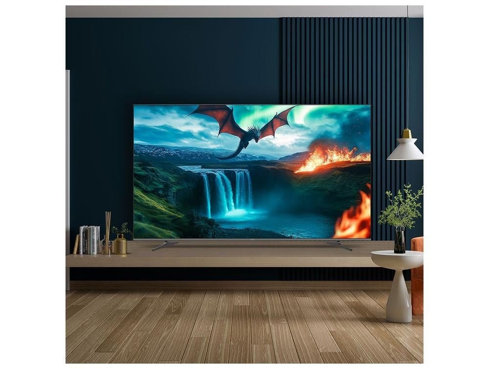 Smart TV Philips 100" 4K UHD QD - Mini LED 100MLED800/FG 120Hz Android - Shopp Brasil