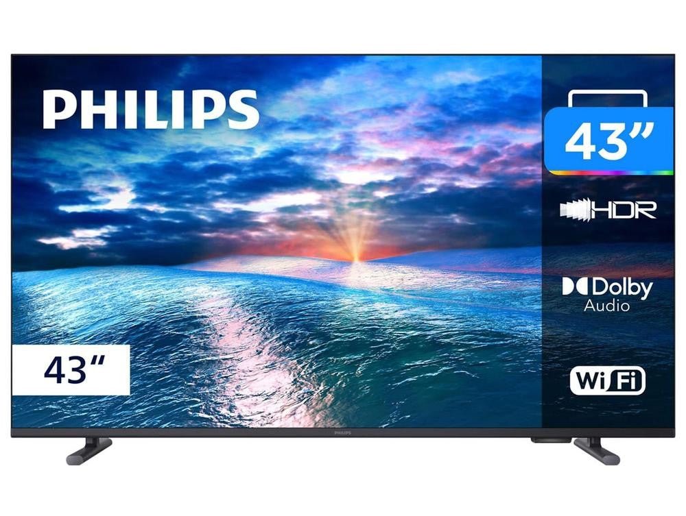 Smart TV Philips 43" Full HD DLED 6910 43PFG6910/78 Titan. - Shopp Brasil