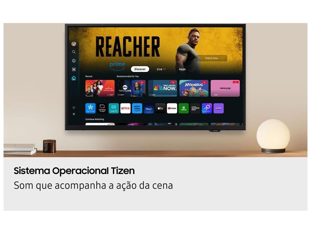 Smart TV Samsung HD 32H5000F de 32" com Tizen, Alexa e 2 entradas HDMI. - Shopp Brasil