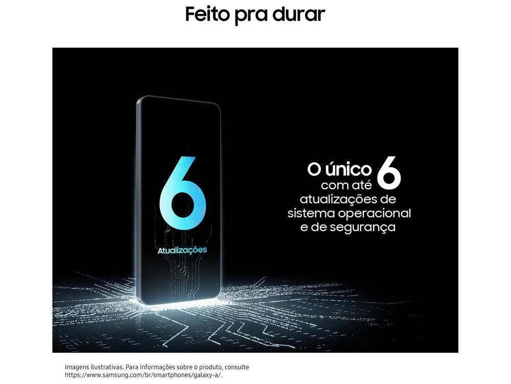 Smartphone Samsung A07 128GB Verde 4GB RAM Tela 6,7" Câmera Dupla + Selfie 8MP - Shopp Brasil