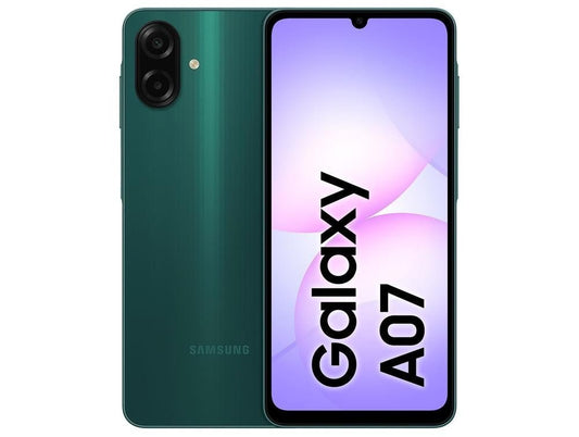 Smartphone Samsung A07 128GB Verde 4GB RAM Tela 6,7" Câmera Dupla + Selfie 8MP - Shopp Brasil