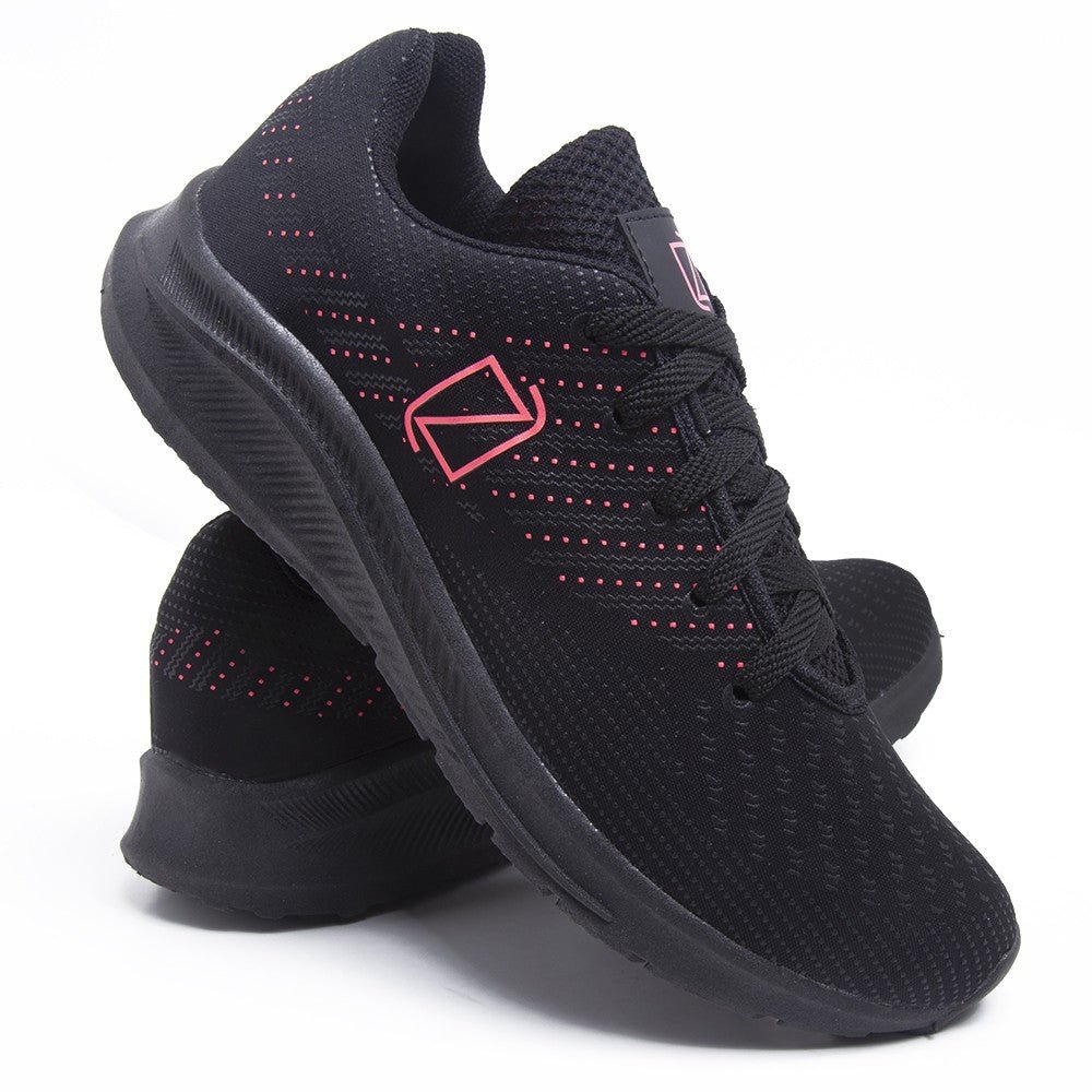 Tênis Feminino Esportivo Nylon Leve Design Moderno, Academia Atividades Físicas - Shopp Brasil
