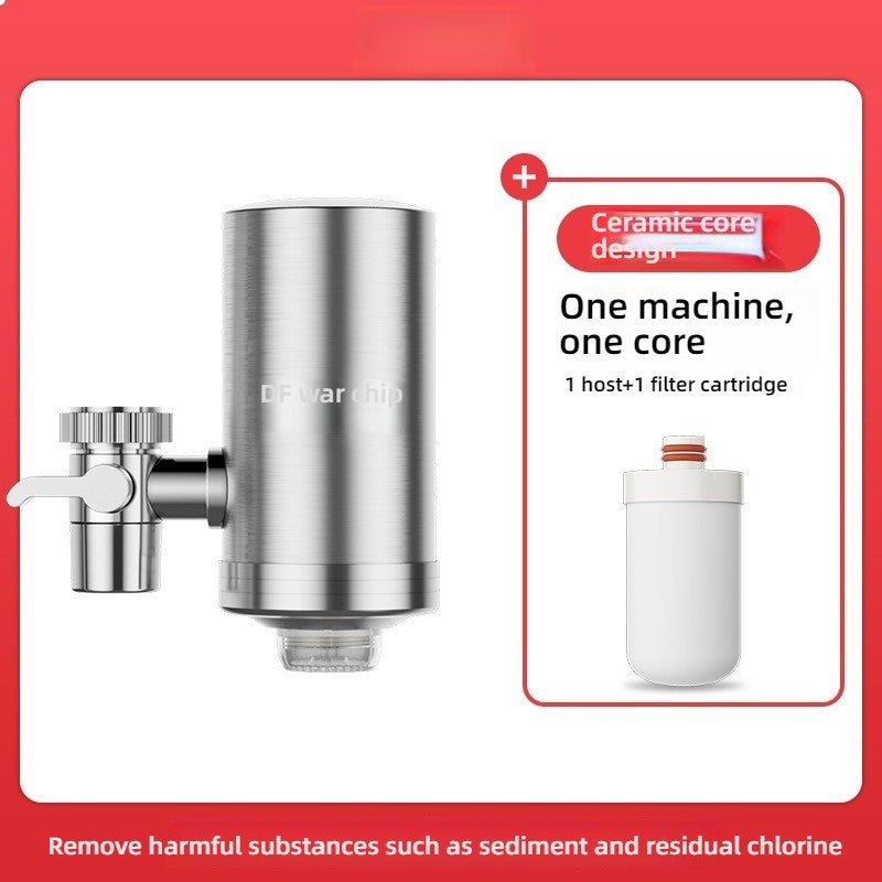 Torneira da cozinha de aço inoxidável purificador de água purificação de água. - Shopp Brasil