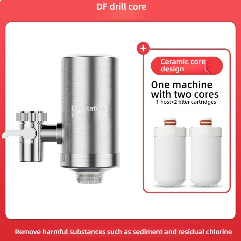 Torneira da cozinha de aço inoxidável purificador de água purificação de água. - Shopp Brasil