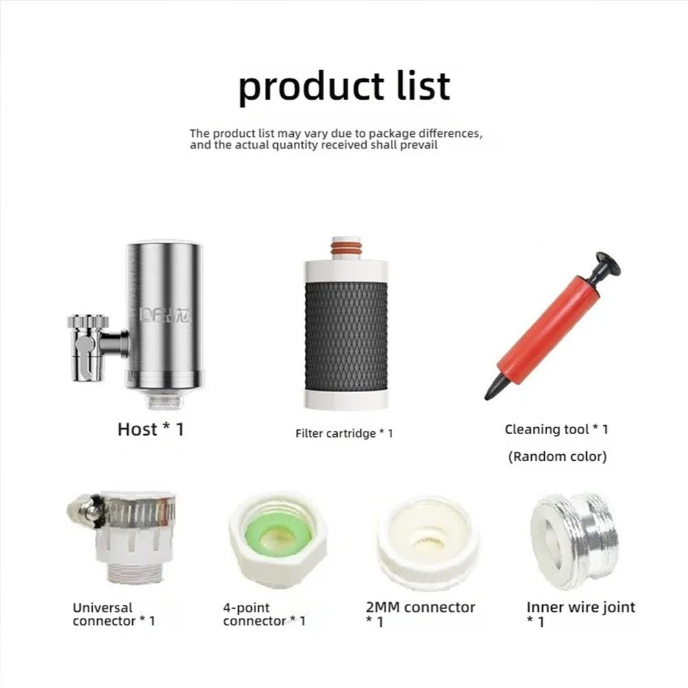 Torneira da cozinha de aço inoxidável purificador de água purificação de água. - Shopp Brasil
