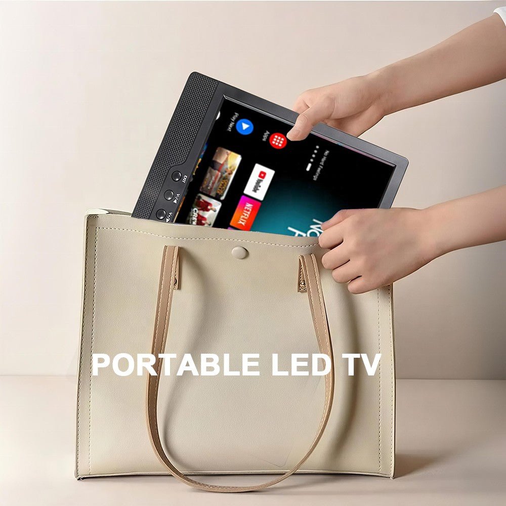 TV Portátil Inteligente de 20 Polegadas FHD HD Android LED com Bateria 12V DC - Shopp Brasil