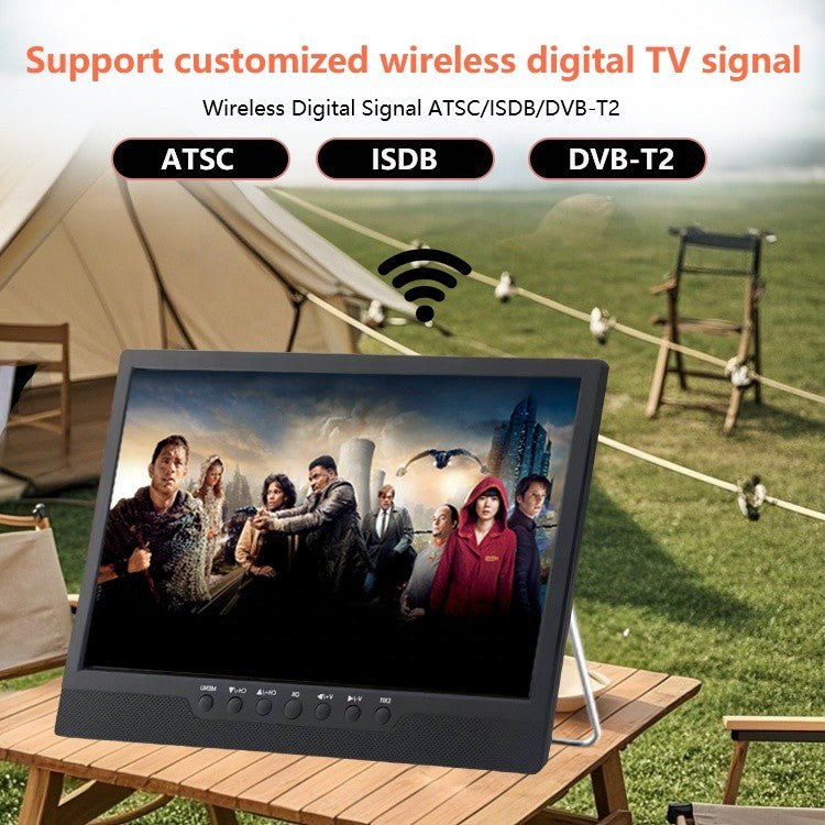 TV Portátil Inteligente de 20 Polegadas FHD HD Android LED com Bateria 12V DC - Shopp Brasil
