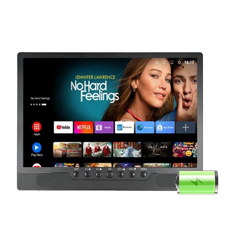 TV Portátil Inteligente de 20 Polegadas FHD HD Android LED com Bateria 12V DC - Shopp Brasil