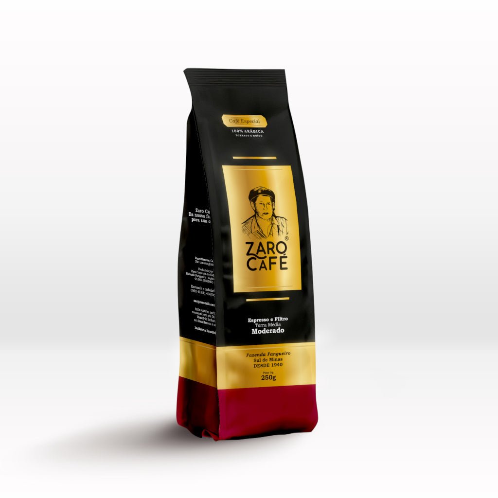 Zaro Café Especial Moderado Moído 250g - Shopp Brasil